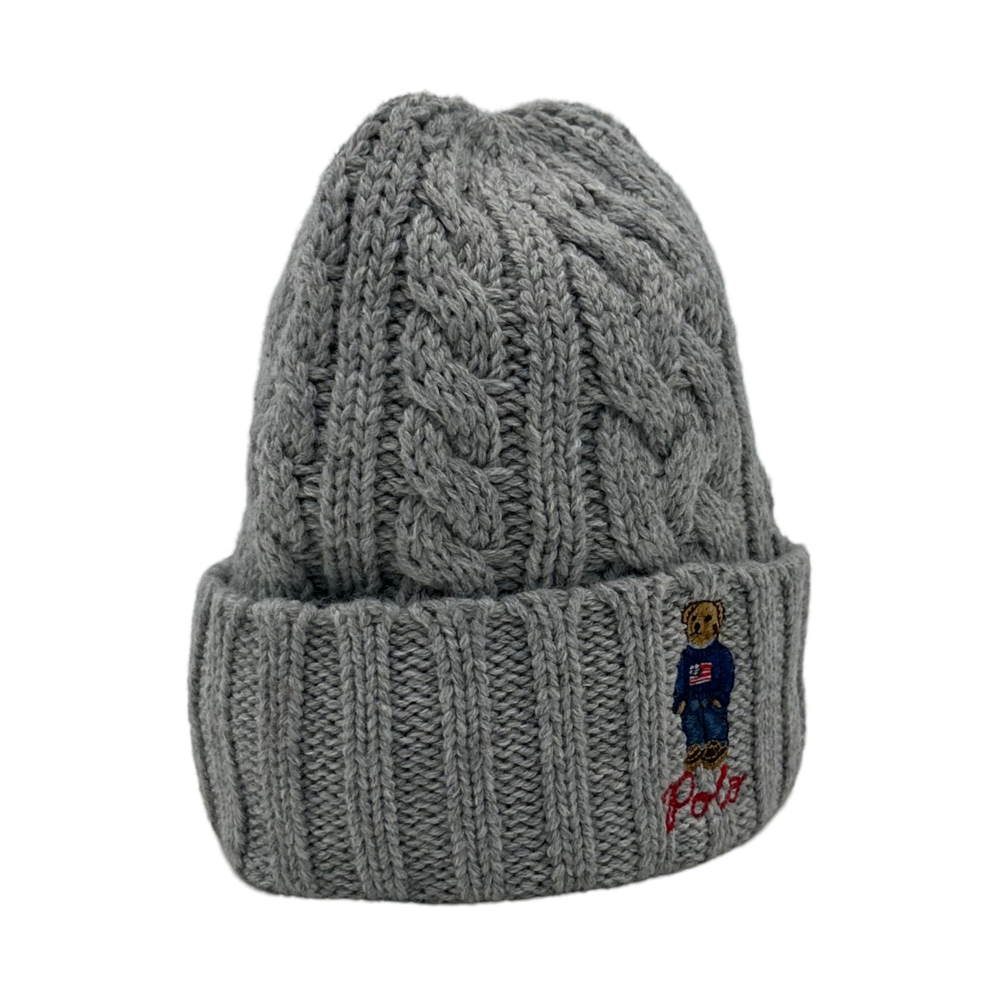 Polo Ralph Lauren Dog Logo Beanie - Gray