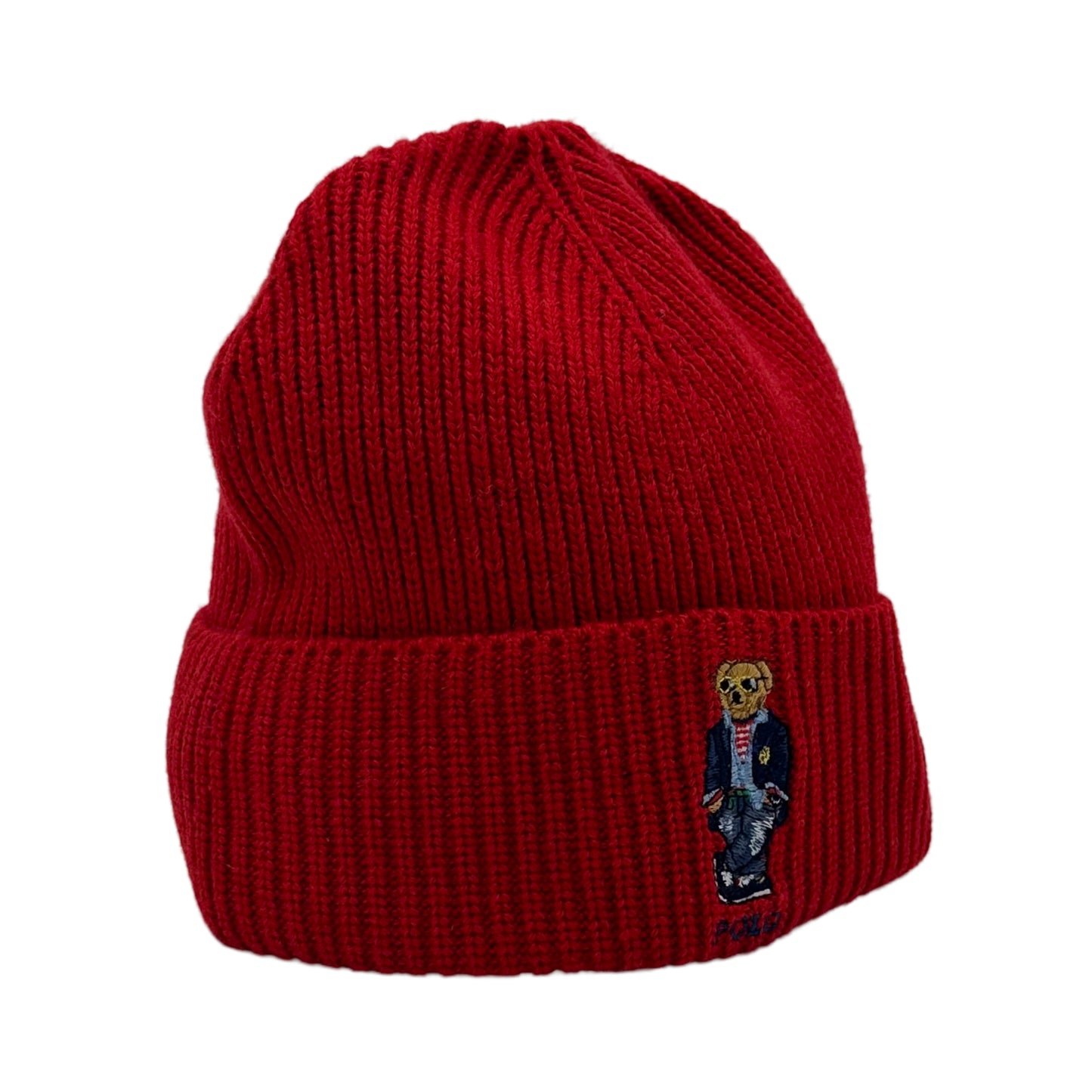 Polo Ralph Lauren Logo Dog Beanie - Red