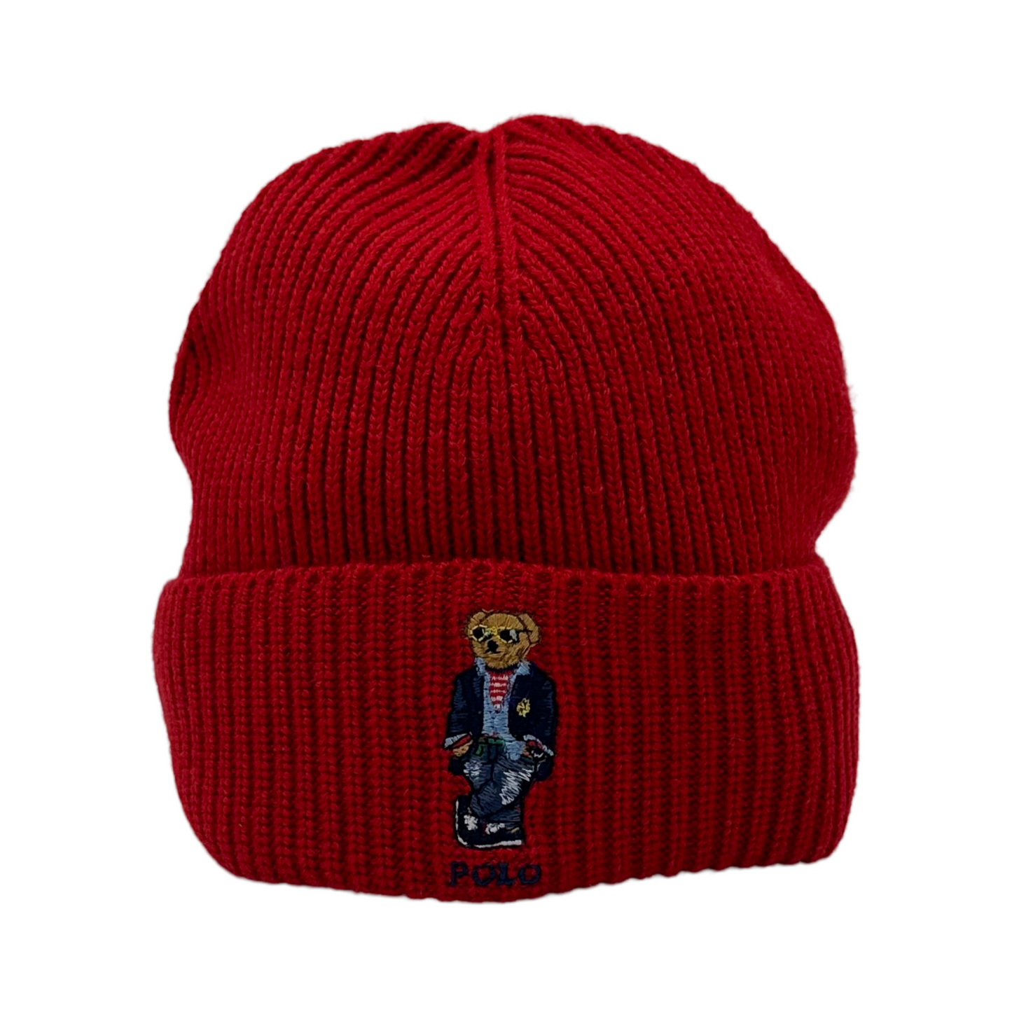 Polo Ralph Lauren Logo Dog Beanie - Red