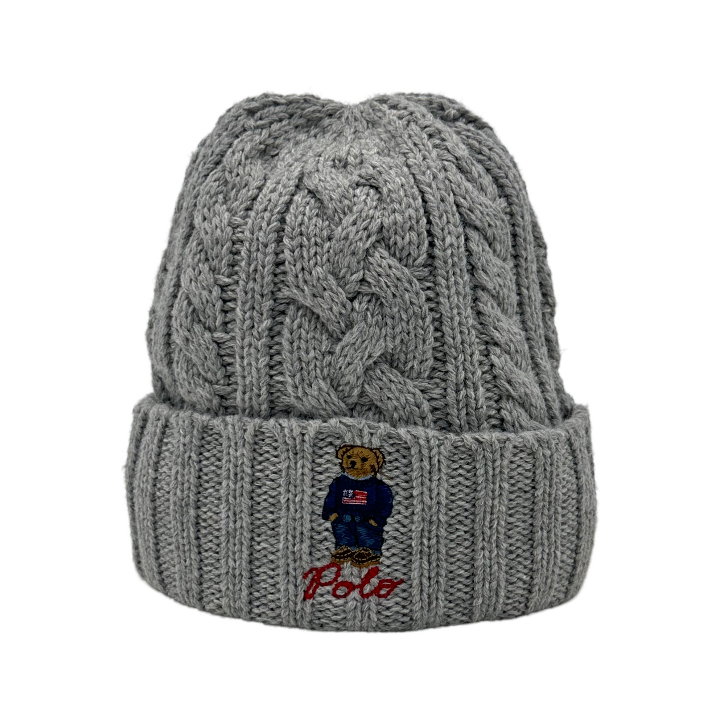 Polo Ralph Lauren Dog Logo Beanie - Gray