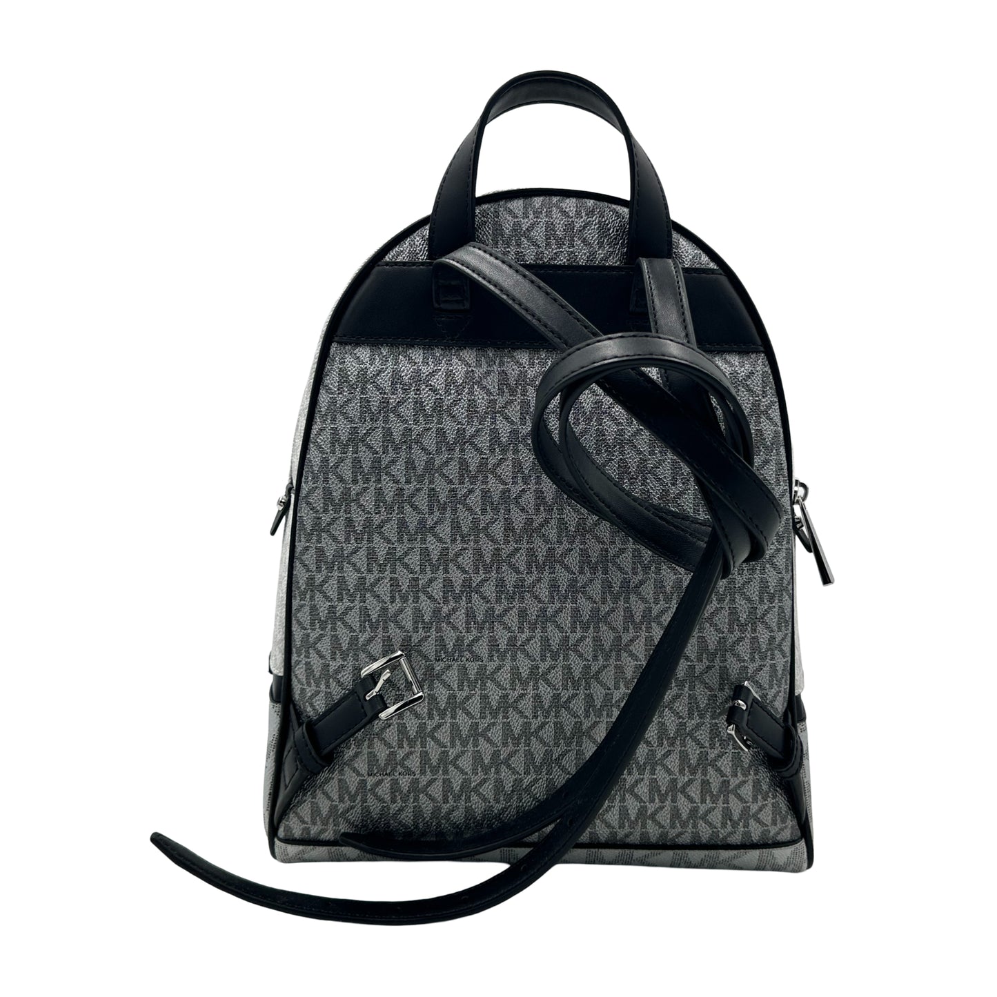 Michael Kors Rhea Zip Medium Backpack - Silver Multi