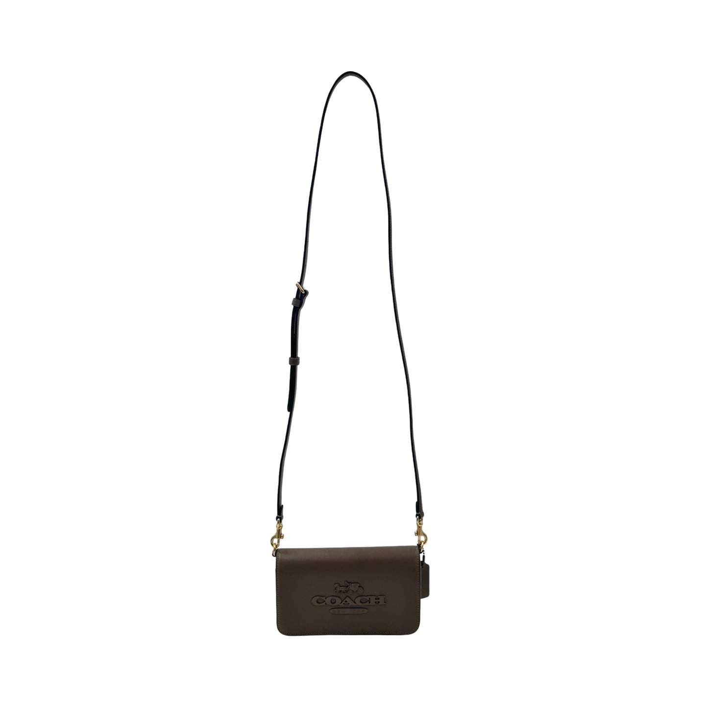 Coach Toni Crossbody Wallet - Dark Stone