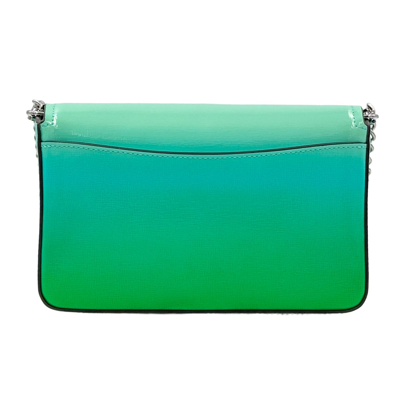 Kate Spade Morgan Ombre Flap Chain Wallet - Mint Liqueur Multi