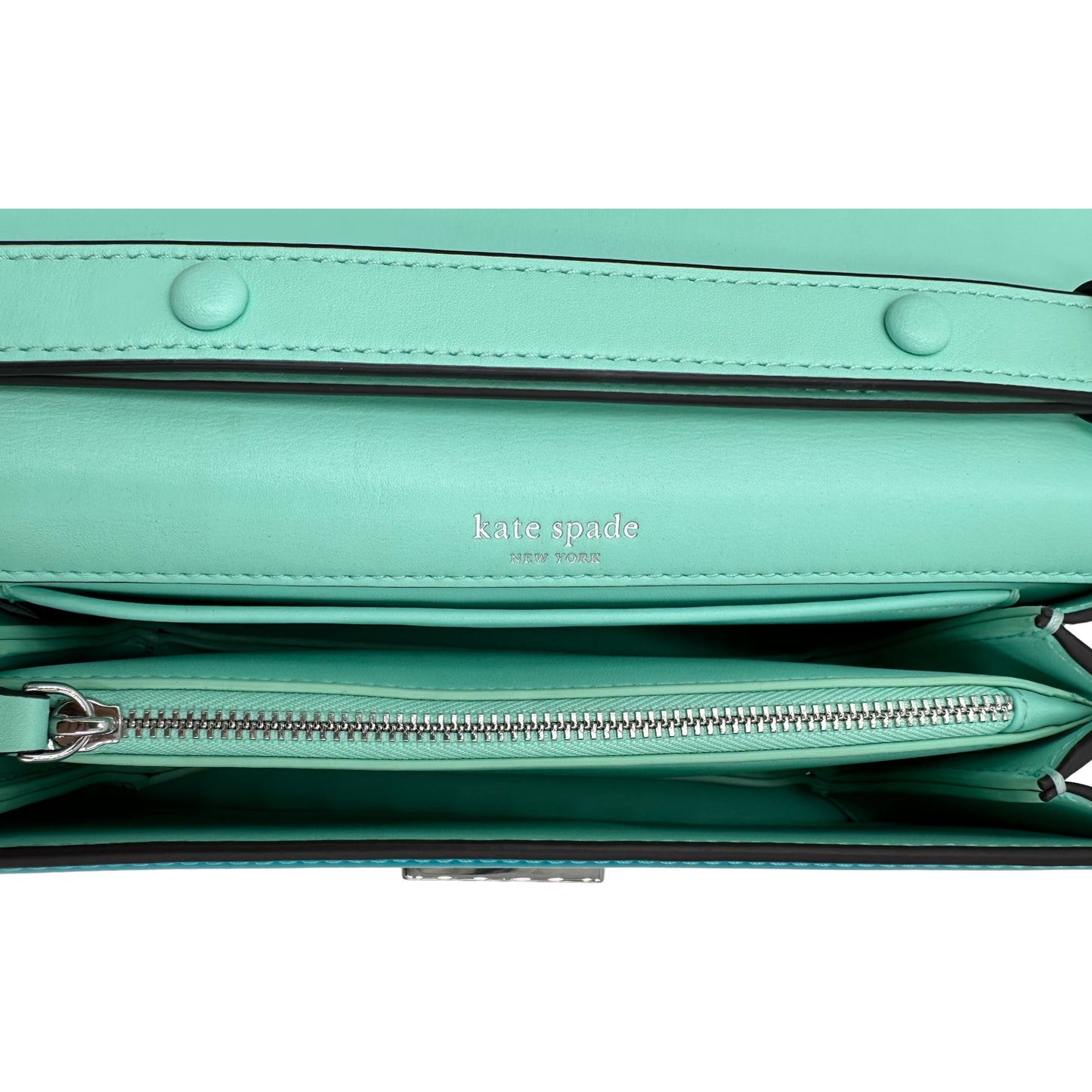 Kate Spade Dakota Ombre Patent Leather Small Crossbody - Mint Liqueur Multi