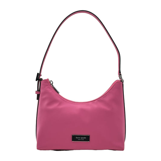 Kate Spade Sam Icon KSNYL Nylon Small Shoulder Bag - Pink