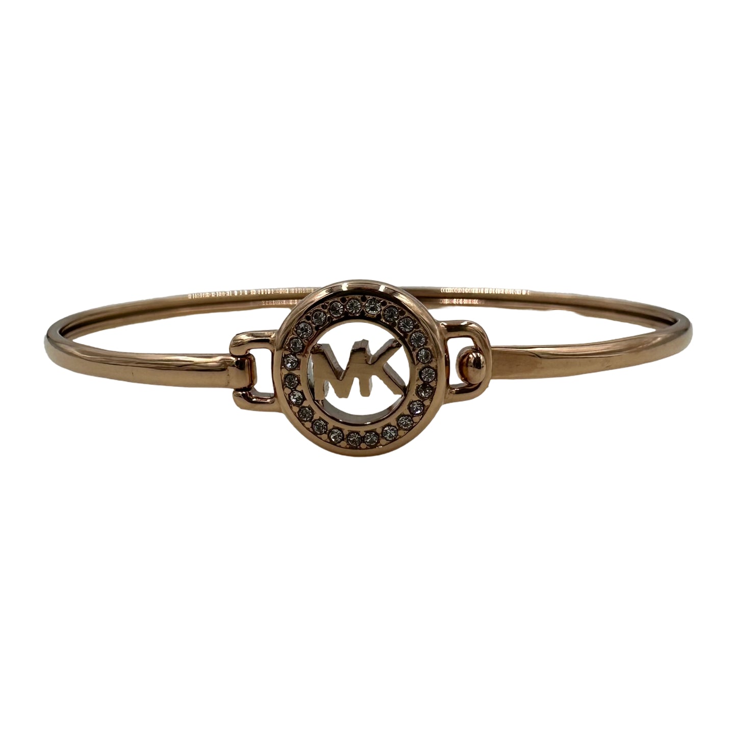 Micheal Kors Rose-Gold Logo Bracelet - MKJX6521791