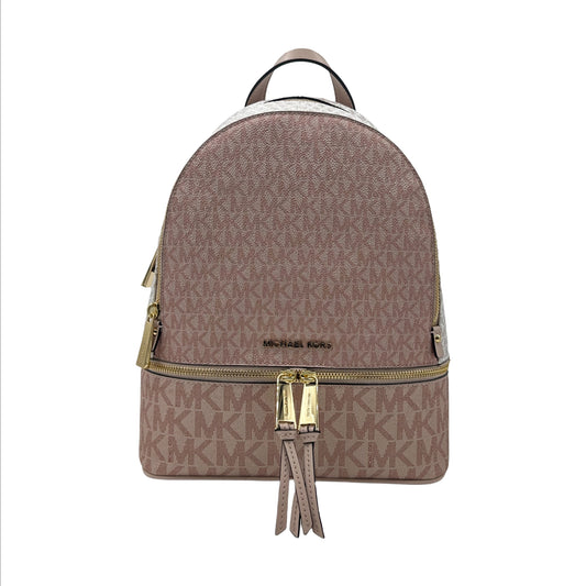 Michael Kors Rhea Zip Medium Backpack - Ballet Multi