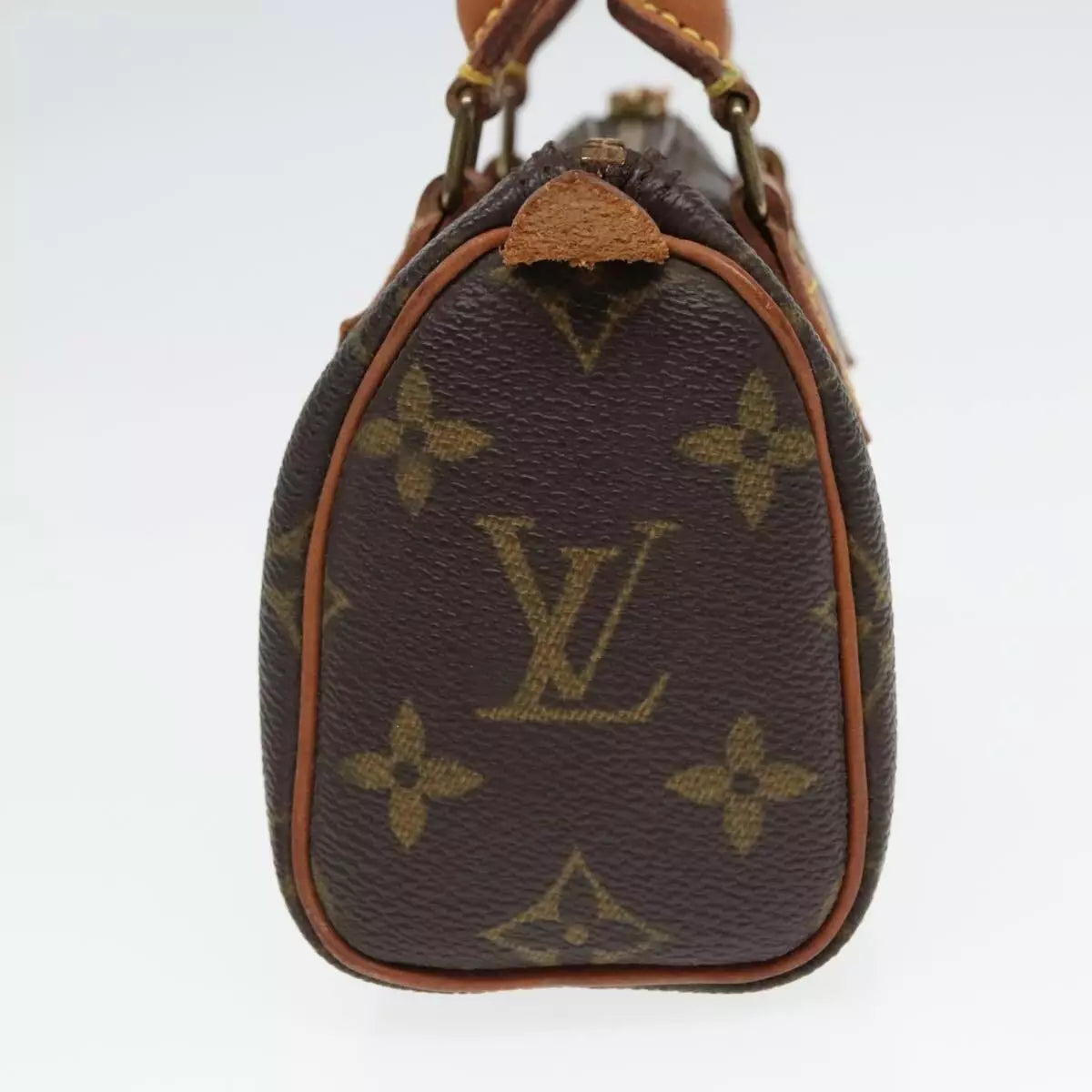 LOUIS VUITTON Monogram Mini Speedy Hand Bag M41534 LV Auth 93150