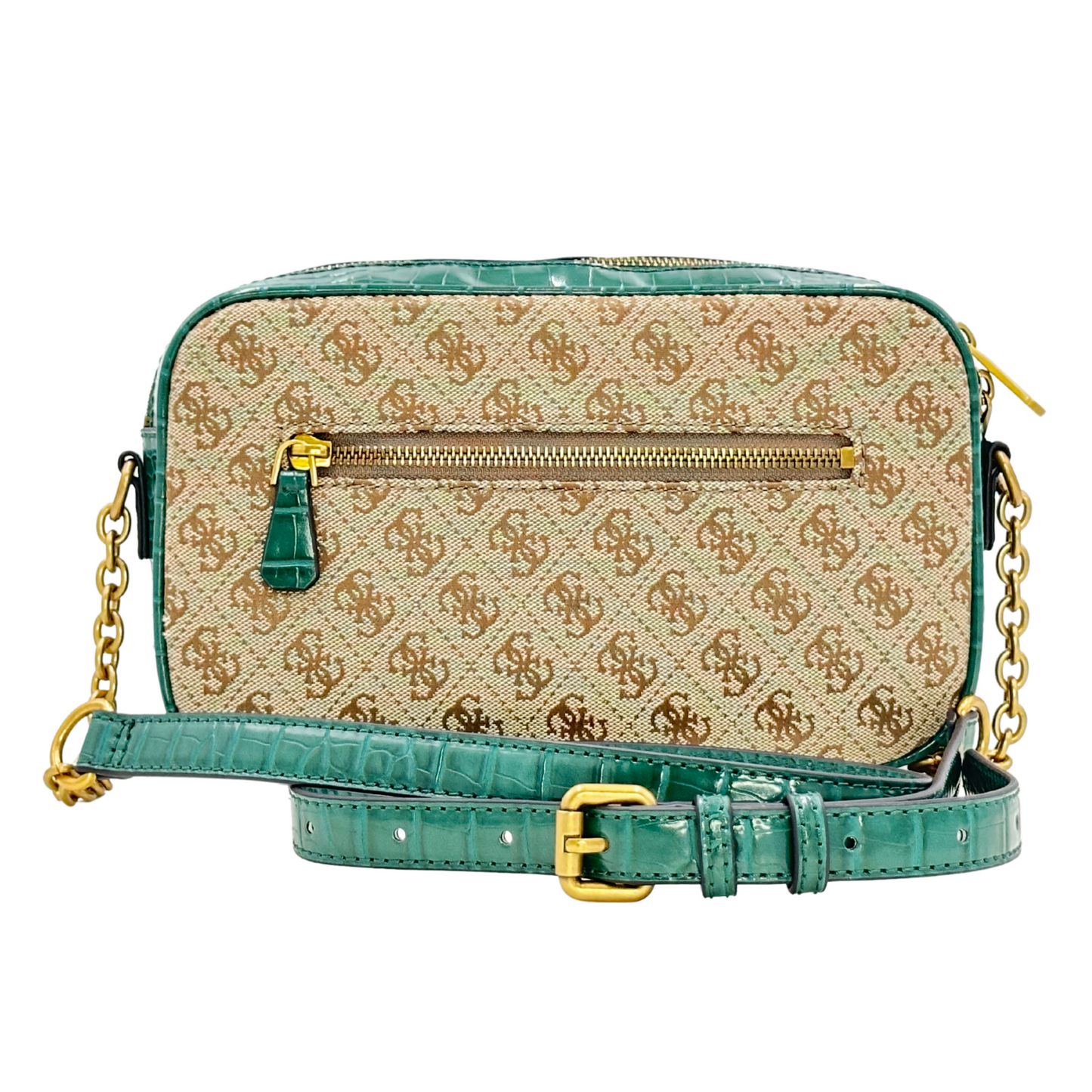 Guess Aviana Camera Bag - Latte Green