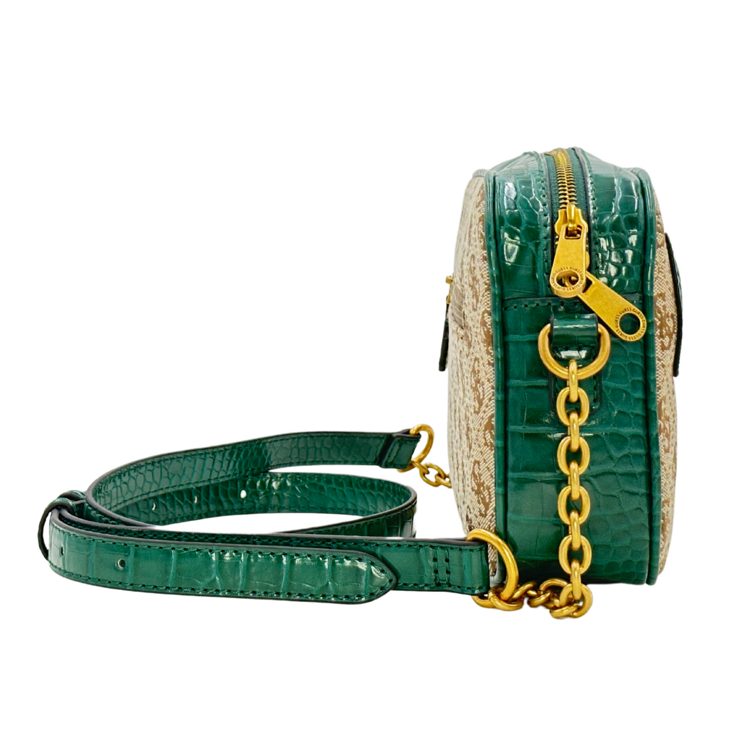 Guess Aviana Camera Bag - Latte Green