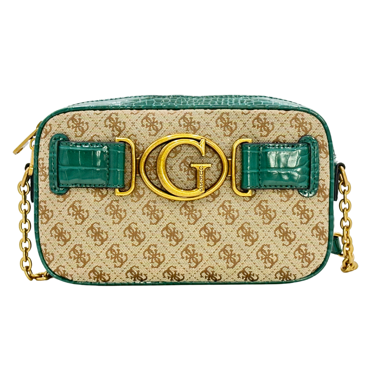 Guess Aviana Camera Bag - Latte Green